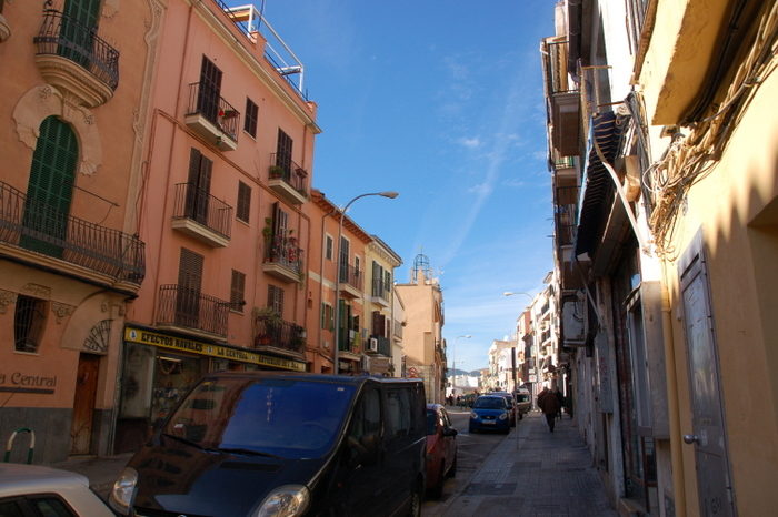 Straße in Mallorca