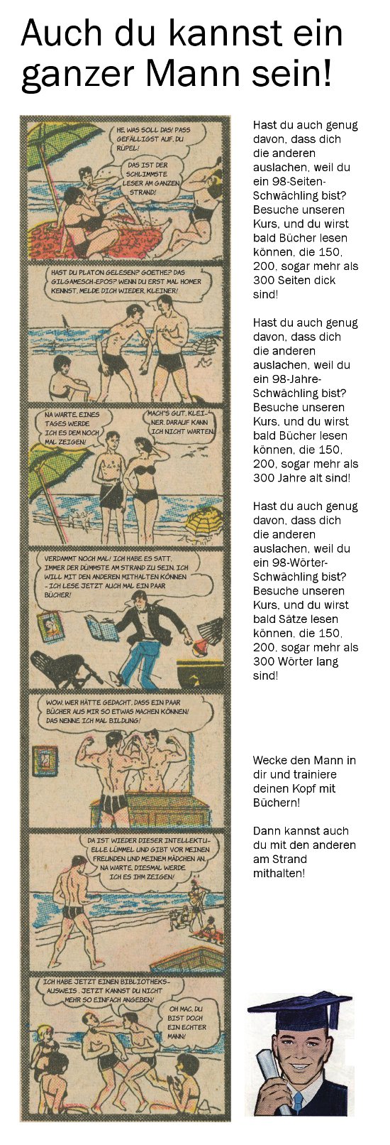 Bist auch du ein 98-Seiten-Schwächling?