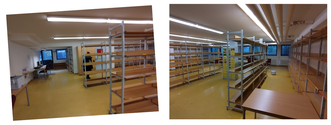 Eine ganze neue Schulbibliothek