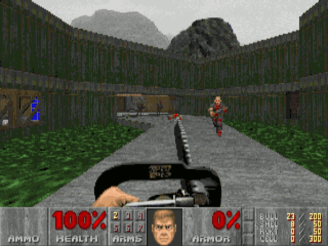 Screenshot MSDOS Doom