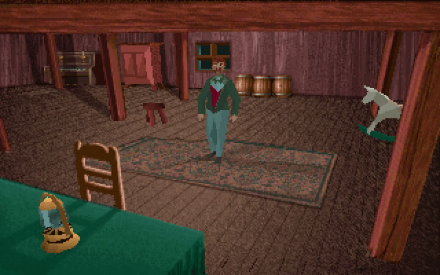 Screenshot MSDOS Alone in the Dark