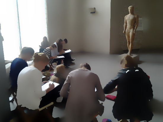Wandertag in der Glyptothek