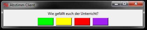 Na, wie geht’s uns denn so? (Clients and Servers.)