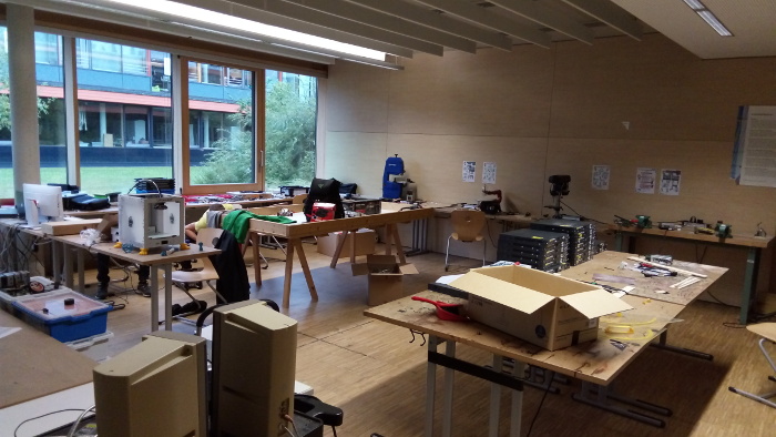 Werkraum an Schule